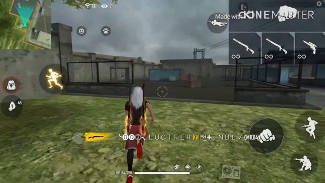 FREE FIRE /FULL HEADSHOT GAMEPLAY WITH M104 / LUCIFER YTة من طرف смотреть онлайн