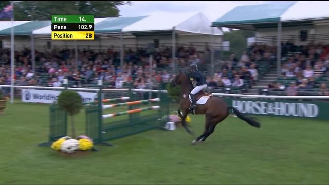 Land Rover Burghley Horse Trials 2017 - Showjumping: Imogen Gloag смотреть онлайн