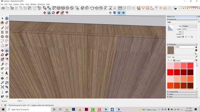 Bedroom interior design - Sketchup + Vray 5.2 part 2 смотреть онлайн