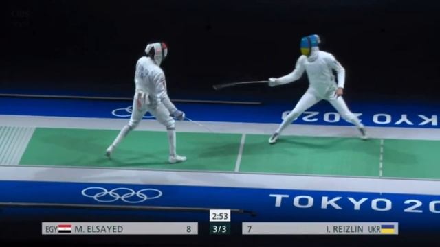 Display Of Fencing Elegance🤪| Highlights Mohamed Elsayed 🇪🇬 v Igor Reizlin 🇺🇦 QF Tokyo Olympics смотреть онлайн
