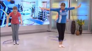 Упражнения с хула хупом  Фитнес  GuberniaTV