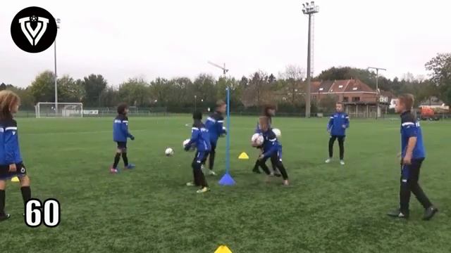 100 идей футбольных тренировок | Футбольные упражнения | U9 U10 U11 U12 U13 U14 | смотреть онлайн