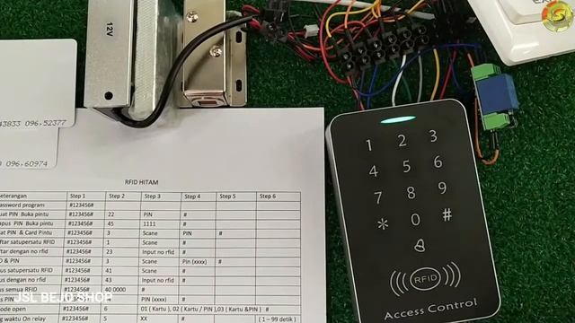 RFID & Password Door Lock Access Control System Set