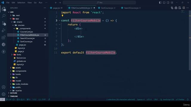 30 -Design and Get Course List Page Data Part 2 смотреть онлайн