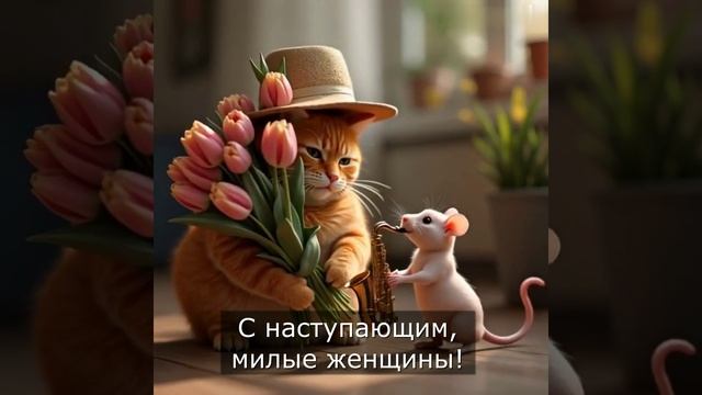 💐С наступающим МИЛЫЕ ЖЕНЩИНЫ! смотреть онлайн