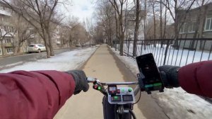Электросамокат из гироскутера обзор и тест 5