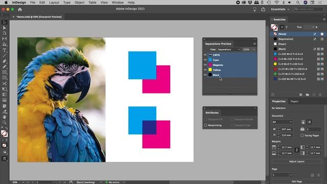 What Is Overprinting & Overprint Preview In InDesign?