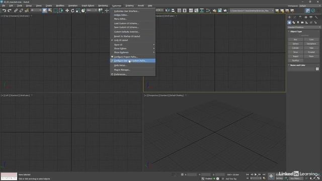 14 - Сохранение сцены шаблона maxstart.max в 3ds Max 2025 смотреть онлайн