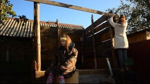 Беседка из старых досок своими руками. 1часть