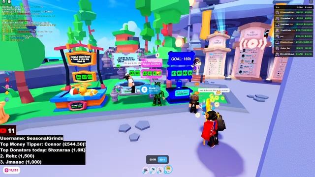 Roblox Pls Donate Live! (Raising + Chilling) смотреть онлайн