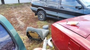 Как Снять Передние Сидения Рено Симбл..