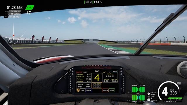 Porsche 991 ii GT3 Hotlap 1'55"713 @ Silverstone + Setup (Update) (Assetto Corsa Competizione PS4) смотреть онлайн
