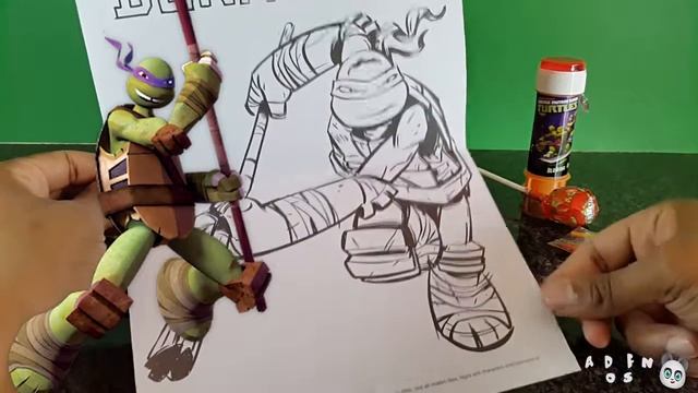 Nickelodeon Ninja Turtles Happy Lucky Packet with Donatello! смотреть онлайн