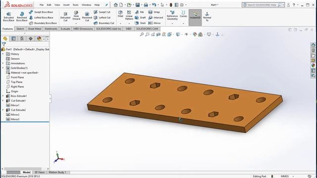 001 SOLIDWORKS 2019 INTRODUCTION смотреть онлайн