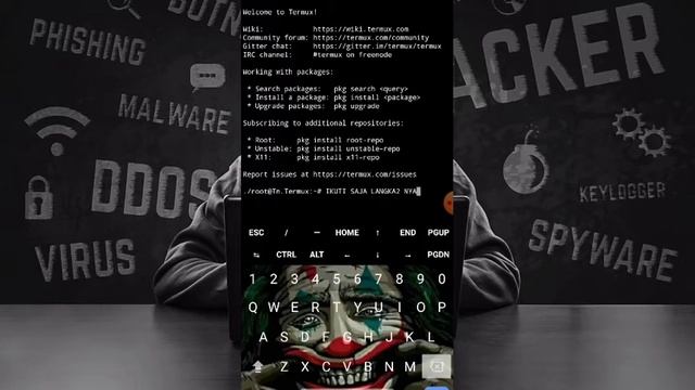 Cara mengubah image menjadi text || Art ASCI | tutorial Termux смотреть онлайн