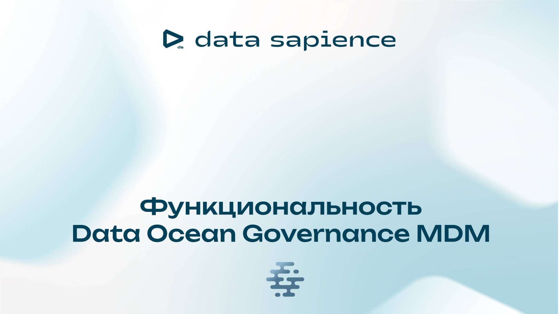 Функционал Data Ocean Governance MDM