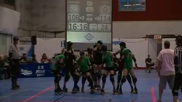 DC ROLLERGIRLS Skate Of The Union 2014, part 7 смотреть онлайн