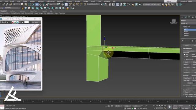advanced architectural fecade modeling in 3ds max like "zaha hadid" part 1 смотреть онлайн