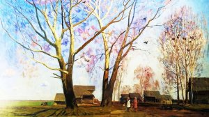 Весенние пейзажи художника Валентина Сидорова