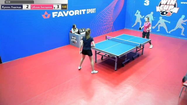 Жукова Надежда 3-0 Губская Екатерина Турнир Восток 3 19.11.2019 Win Cup зал 3 Прямой эфир смотреть онлайн