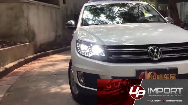 VOLKSWAGEN TIGUAN 2012 A 2015 - Faróis de LED Volkswagen Tiguan 2012 a 2015 - Up Import! смотреть онлайн