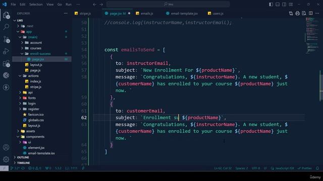 66 -Enroll and Enrolment Success, Send Email Part 6 смотреть онлайн