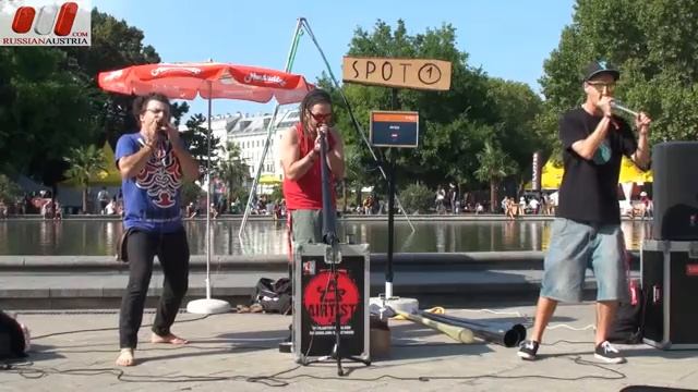 Airtist - Organic beats (Austria). Best of Buskers Festival in Vienna by Russian Austria смотреть онлайн