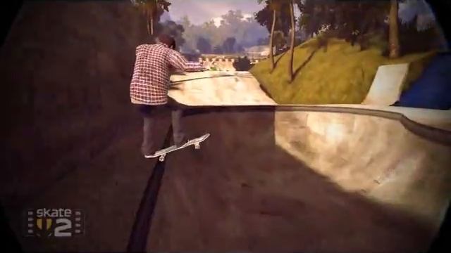 Skate 2 - Hendo's smooth tailslide смотреть онлайн