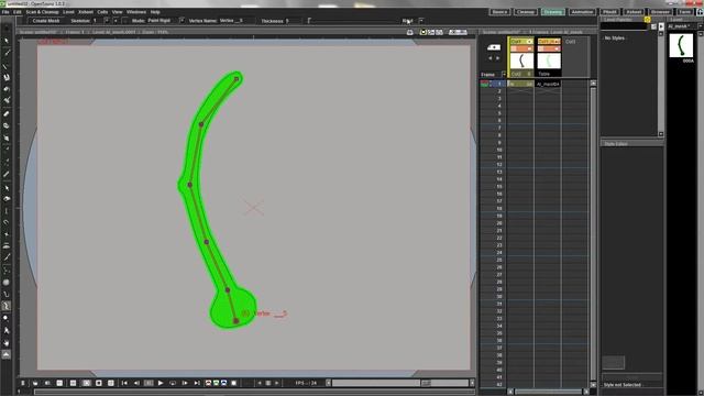 OpenToonz: Animating Cartoon Limbs (Rubber Hose) with the Plastic Tool смотреть онлайн