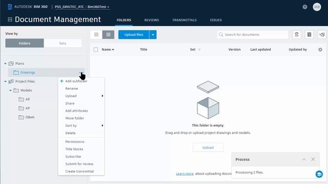 BIM360. 3.2. Загрузка файлов в BIM360 смотреть онлайн