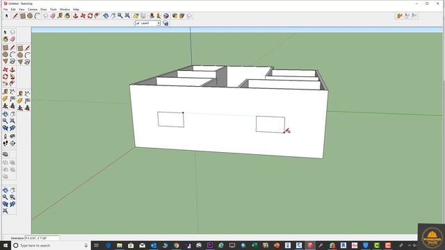 How To Create 3D House Floor Plans in SketchUp. |Floor Plan 2D and 3D|. CH#4 смотреть онлайн