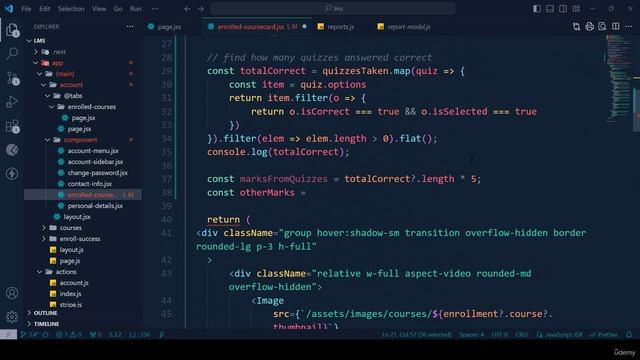 81 -Enrolled Course Details, Calculations Part 6 смотреть онлайн