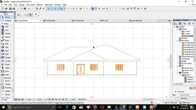 filling vectoral hatches on elevations in archicad смотреть онлайн