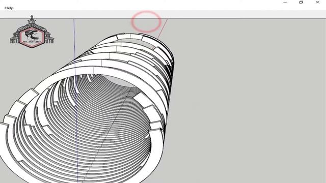 Sketchup tutorial parametric | How to model a street art space смотреть онлайн