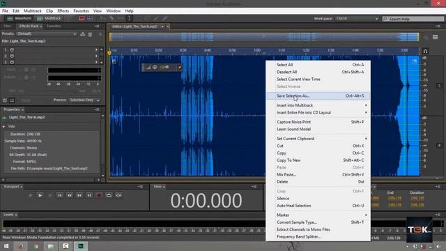 How to Convert MP2 to OGG - Adobe Audition CC смотреть онлайн