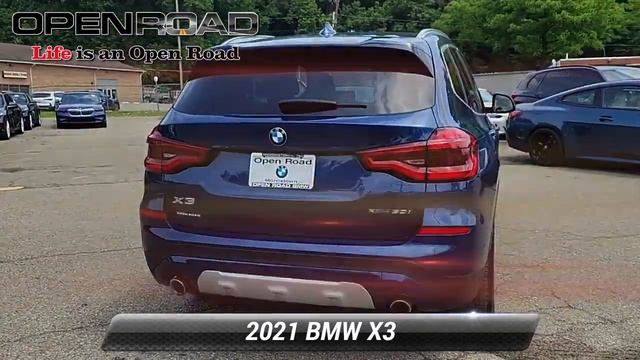 Used 2021 BMW X3 xDrive30i, Morristown, NJ P18263 смотреть онлайн