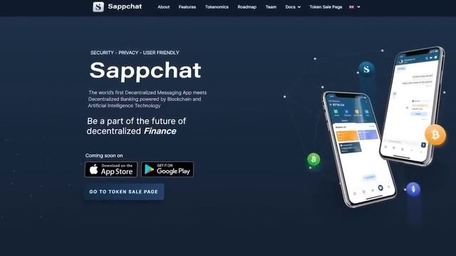 Обзор Крипто-Мессенджера со встроенным кошельком / Представляем убийцу WhatsApp, Snapchat: SappChat смотреть онлайн