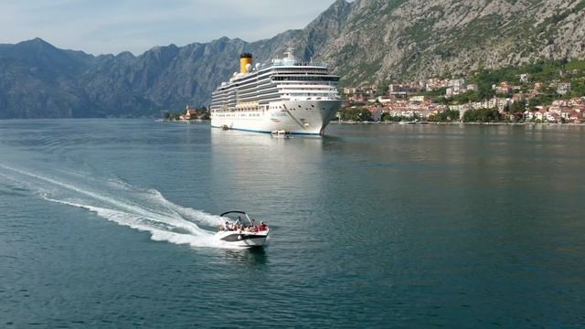 Bay of Kotor, Montenegro 2022 - Aerial view | Drone смотреть онлайн