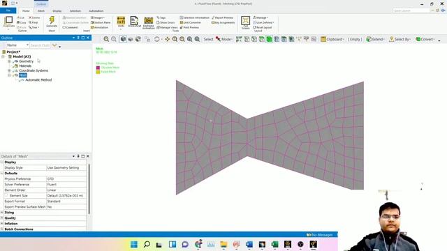 #ansys Meshing Tutorial | CD Nozzle Meshing | Structured mesh | Nozzle Meshing | Ansys Meshing смотреть онлайн