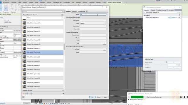V-RAY 5 | Material V-ray in Revit | V-Ray for Revit смотреть онлайн
