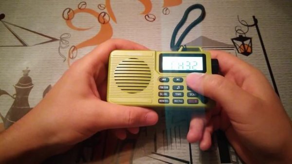 Сканирование СВ диапазона радиоприёмником Rysamton YK-221