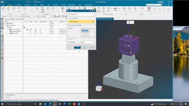 Siemens NX 2206 How To Import In A Fixture смотреть онлайн