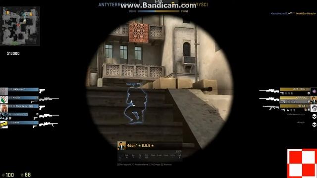 CS:GO pt.9 [ 6.6.6 ] [ Dust II ] смотреть онлайн