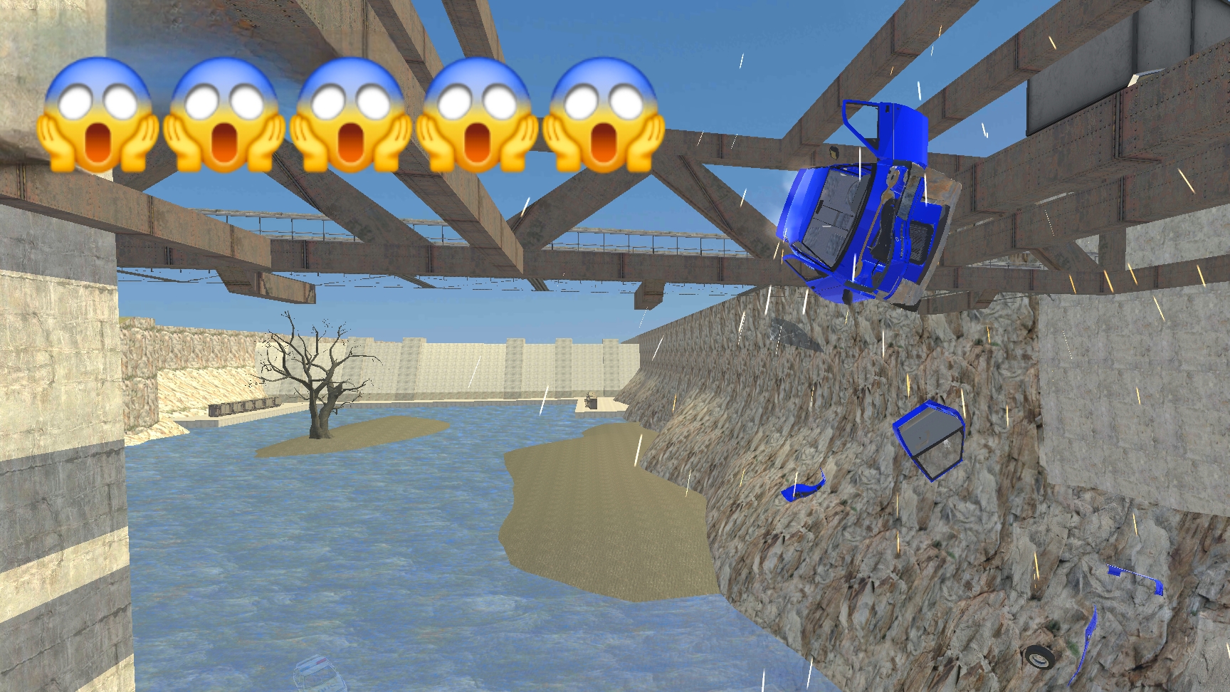 Погоня от дпс закончилась страшной аварией - ваз краш тест симулятор 2 смотреть онлайн