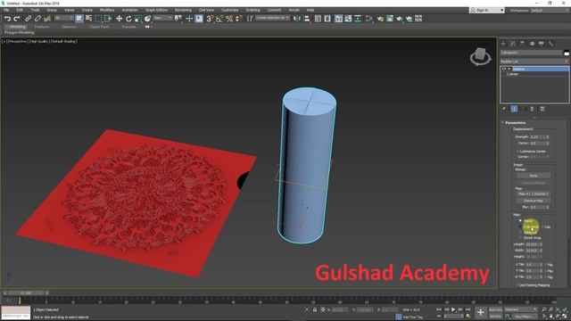 41 - Displace Modifier || 3D Max Full Modeling Tutorials in Hindi | Urdu смотреть онлайн