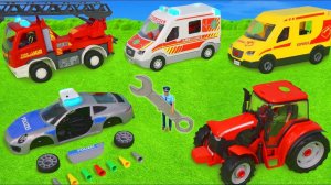 Пожарная машина собирается вместе