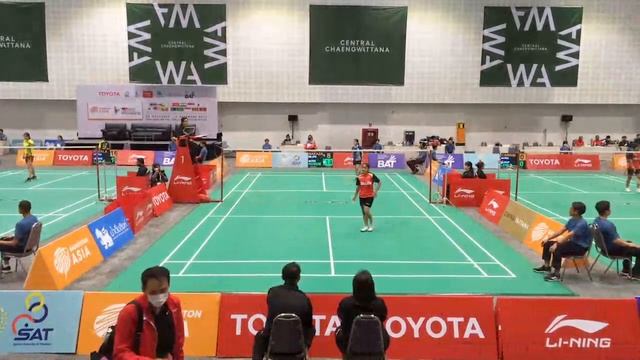 Riko NAKAZAWA (JPN) vs Syalma N KUSUMA (INA) | Badminton Asia U17 & U15 Junior Championships 2022 смотреть онлайн