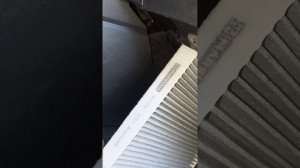 замена салонного фильтра #polo #vw