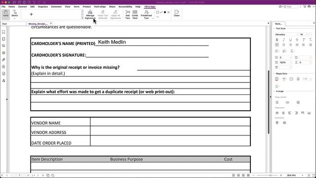 Adding Signatures Using Foxit Editor смотреть онлайн