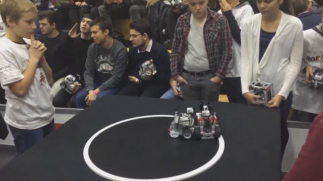 LEGO sumo ROBOTEX 2016 1.12.2016 смотреть онлайн